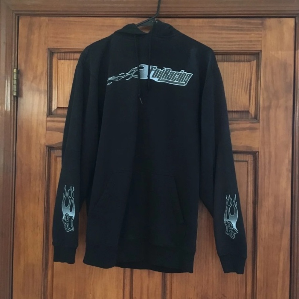 Fox Racing Black Hoodie VINTAGE